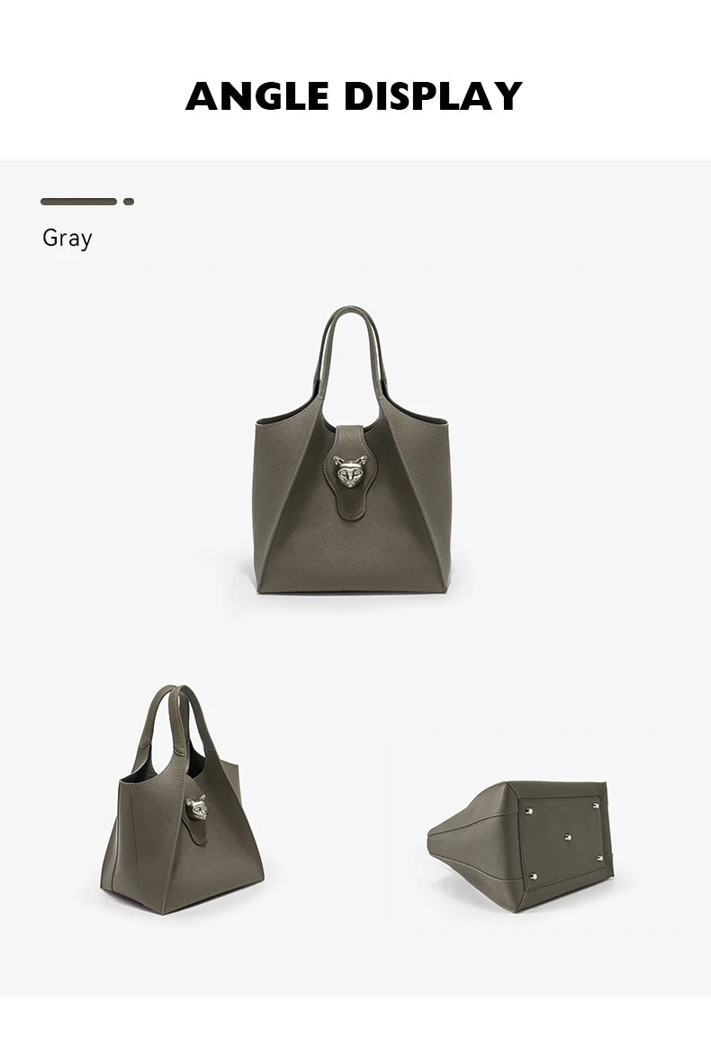 Genuine Leather Tote