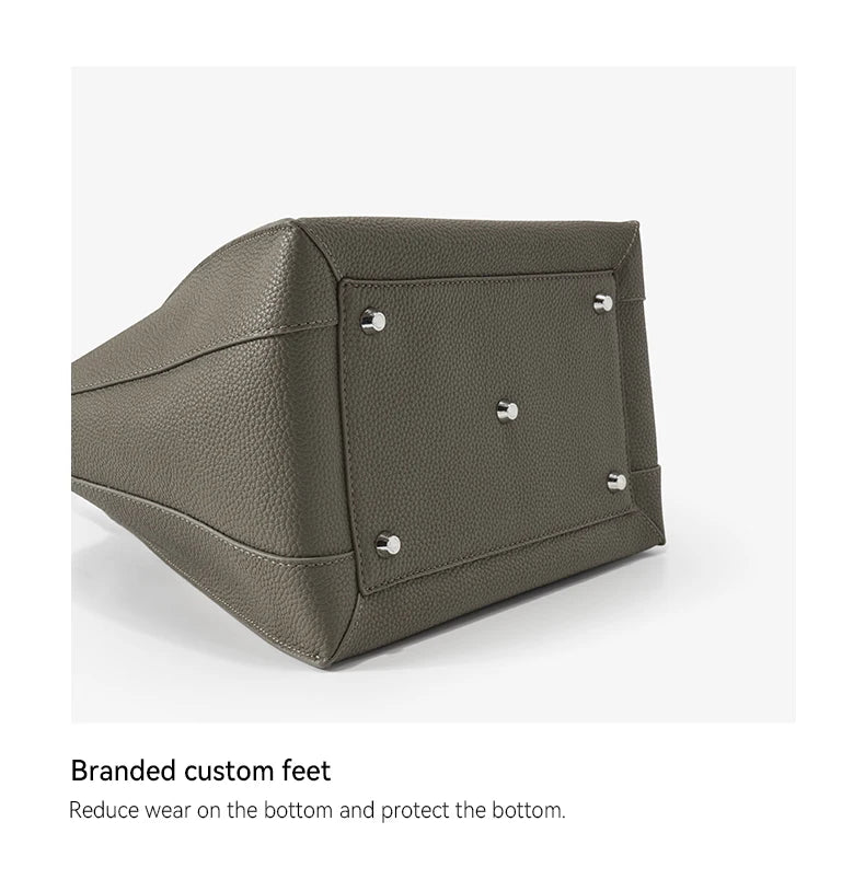 Genuine Leather Tote