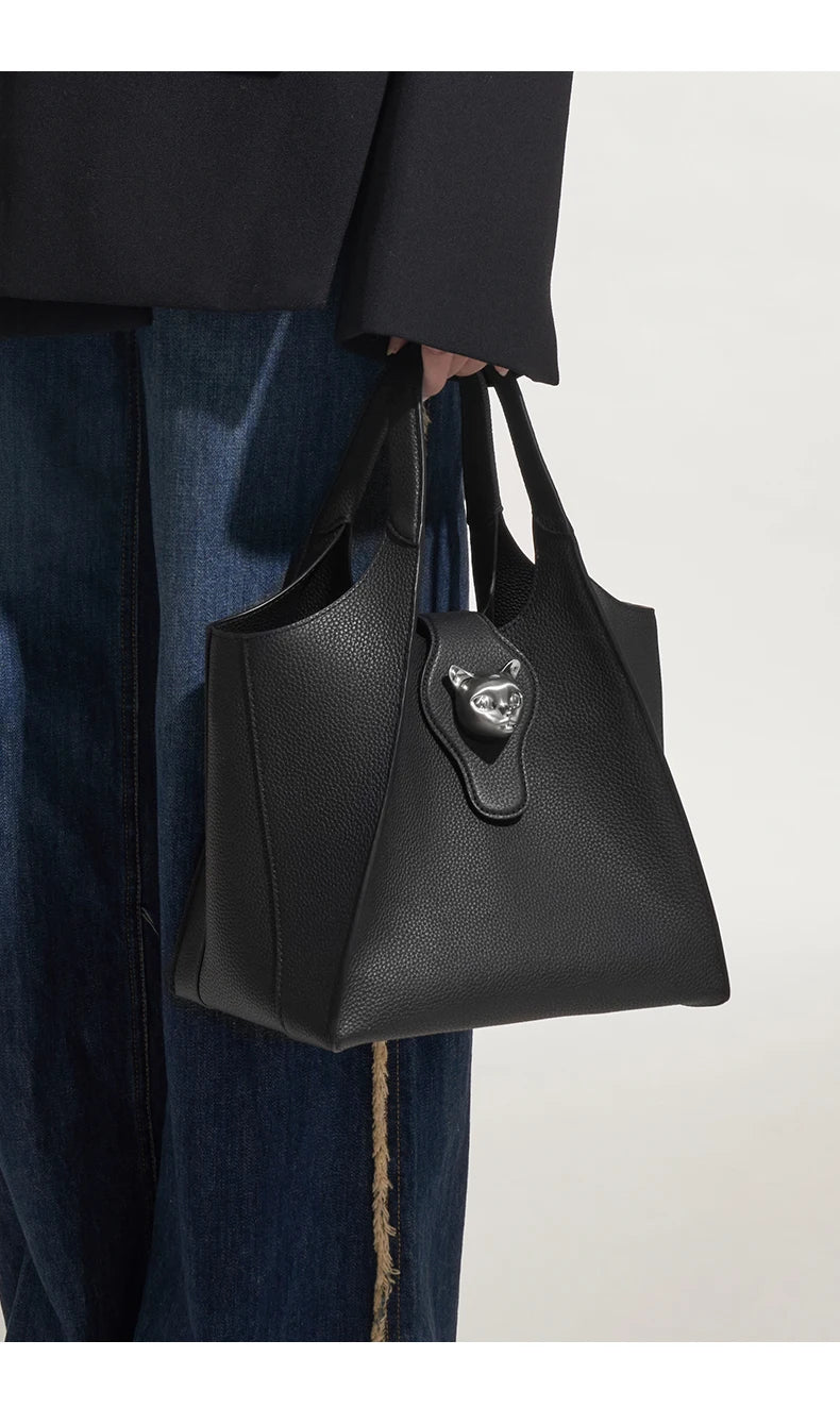 Genuine Leather Tote