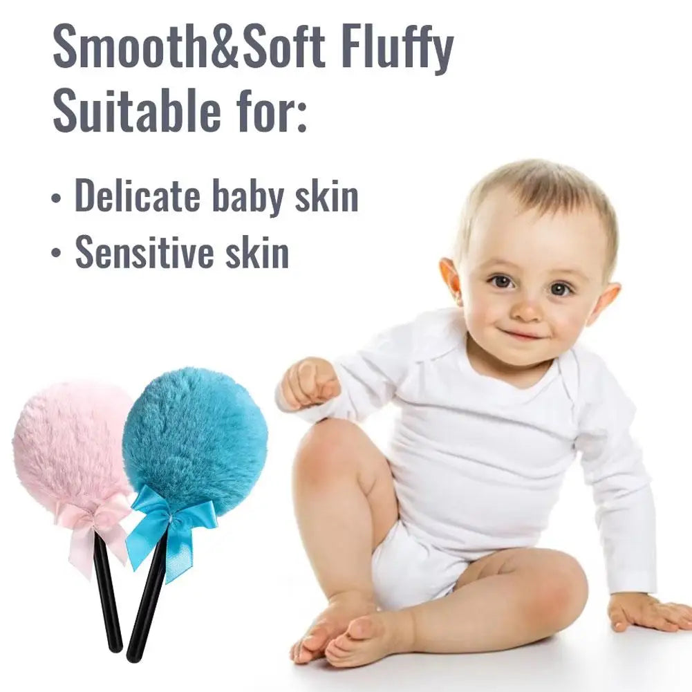 Marshmallow Powder Puff Fairy Lollipop Dry Powder Puff Plush Portable Korean Style Women Makeup Tools Beauty Accessories