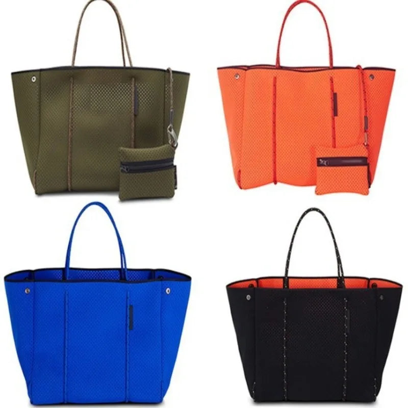 Waterproof Neoprene Beach Tote Bag