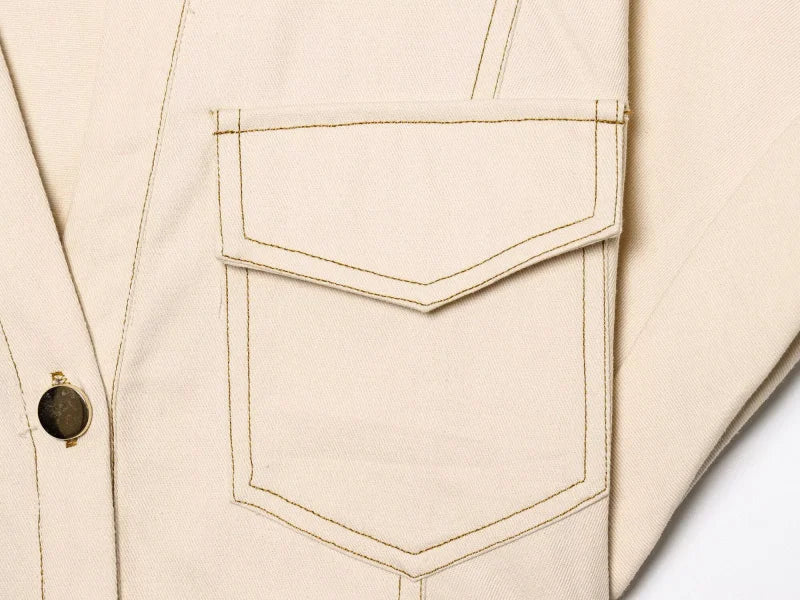 ETJ 2025 Summer Elegant Denim Midi Dress