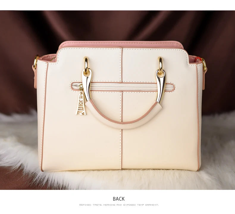 Women Split Leather Shoulder Bag