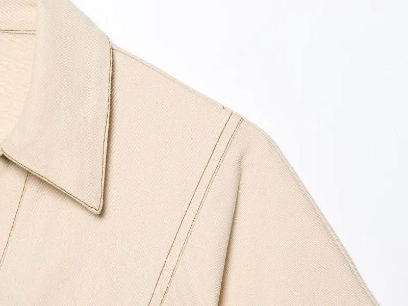 ETJ 2025 Summer Elegant Denim Midi Dress