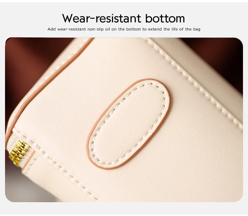 Women Split Leather Shoulder Bag