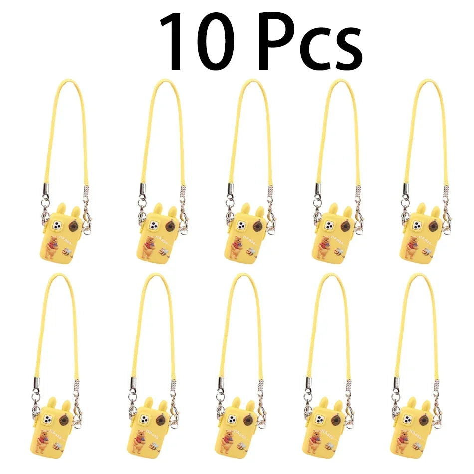 For Labubu Accessories For Crybaby Accessories Cartoon style camera phone Bag Plush Doll Accessories Pendant Fan Birthday Gift