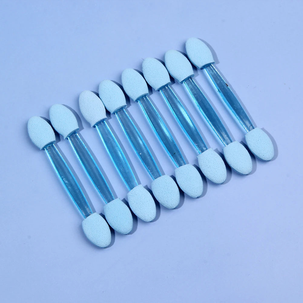 50pcs Eyeshadow Brushes Double Sided Sponge Women Make Up Cosmetic Applicator