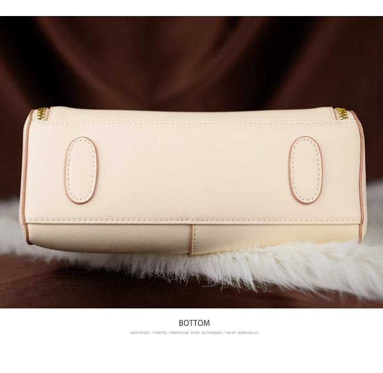 Women Split Leather Shoulder Bag