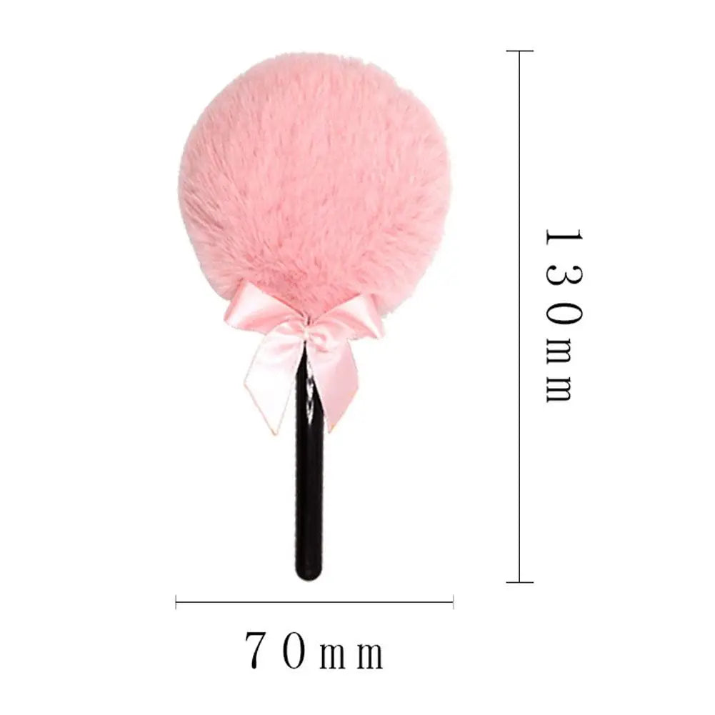 Marshmallow Powder Puff Fairy Lollipop Dry Powder Puff Plush Portable Korean Style Women Makeup Tools Beauty Accessories