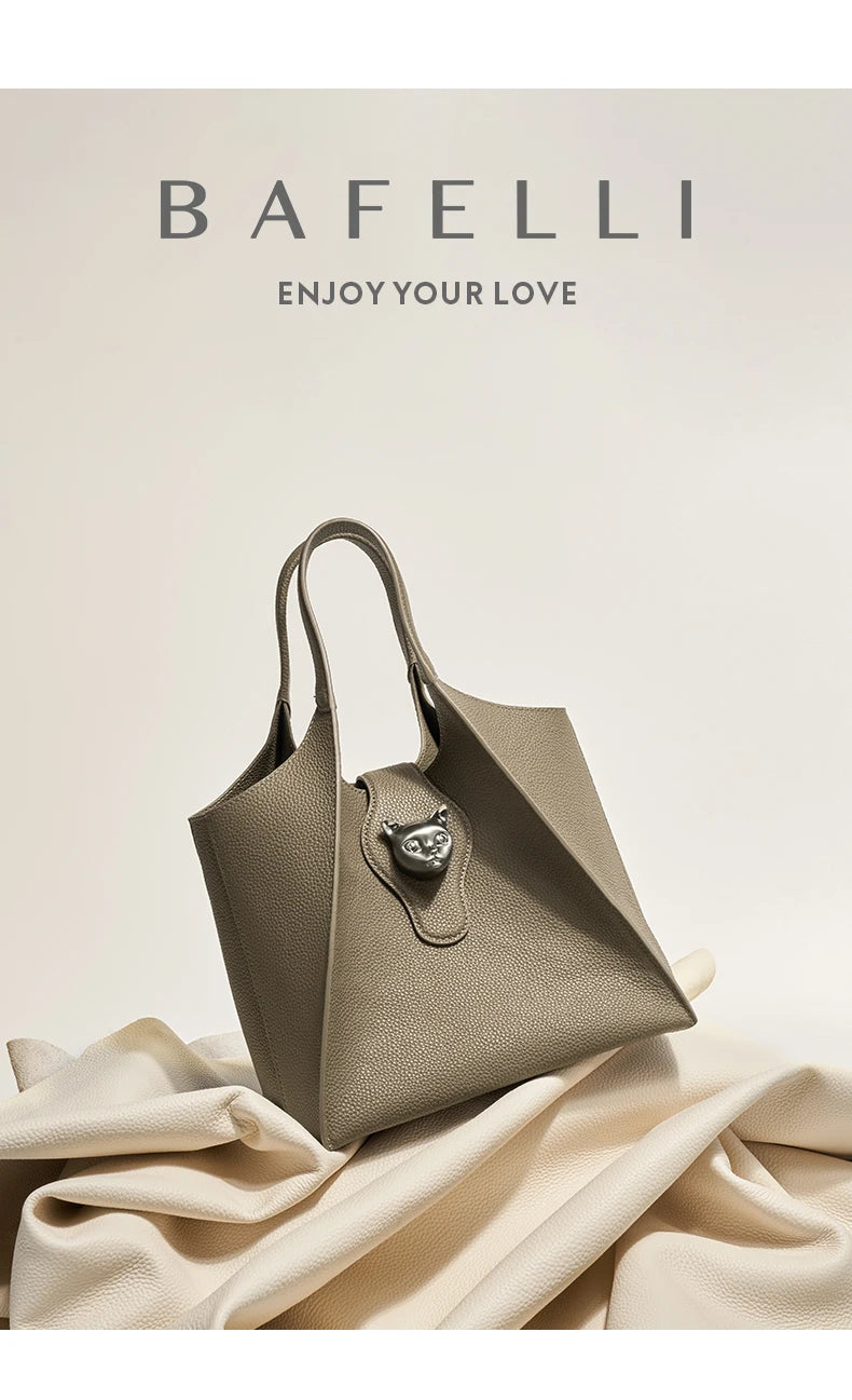 Genuine Leather Tote