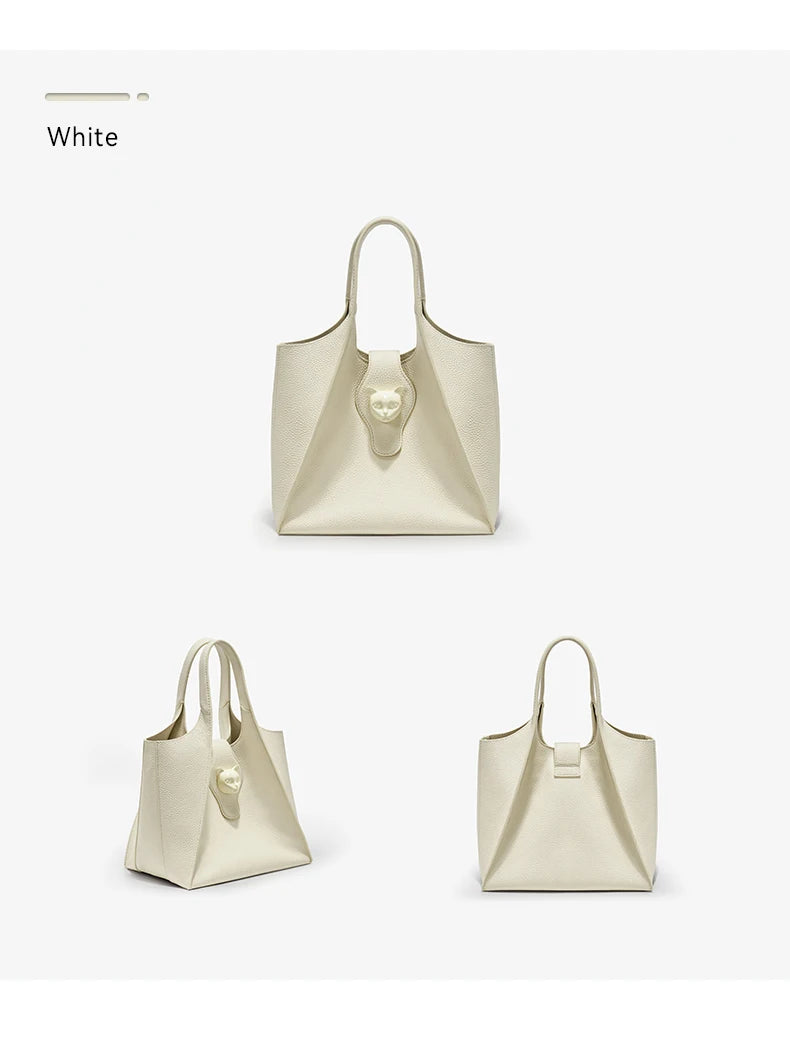 Genuine Leather Tote