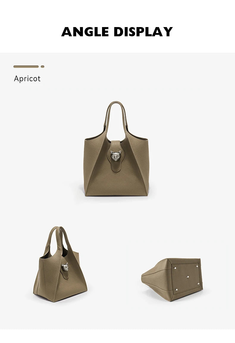 Genuine Leather Tote