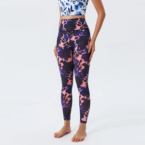 Women's Doodle Print Yoga Pants